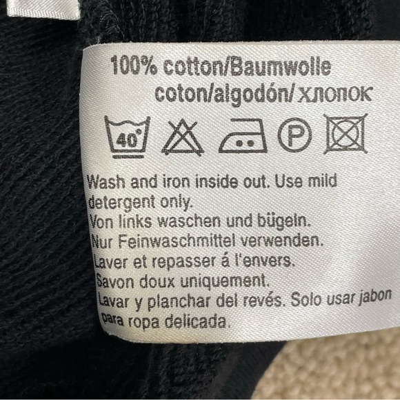 Hugo Boss Golf Pullover Sweatshirt Black Bay Hill Men’s Size Large - Picture 12 of 14